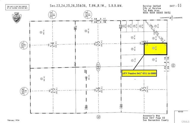 0 Vacant Land, Power Line Road, Barstow, CA 92311